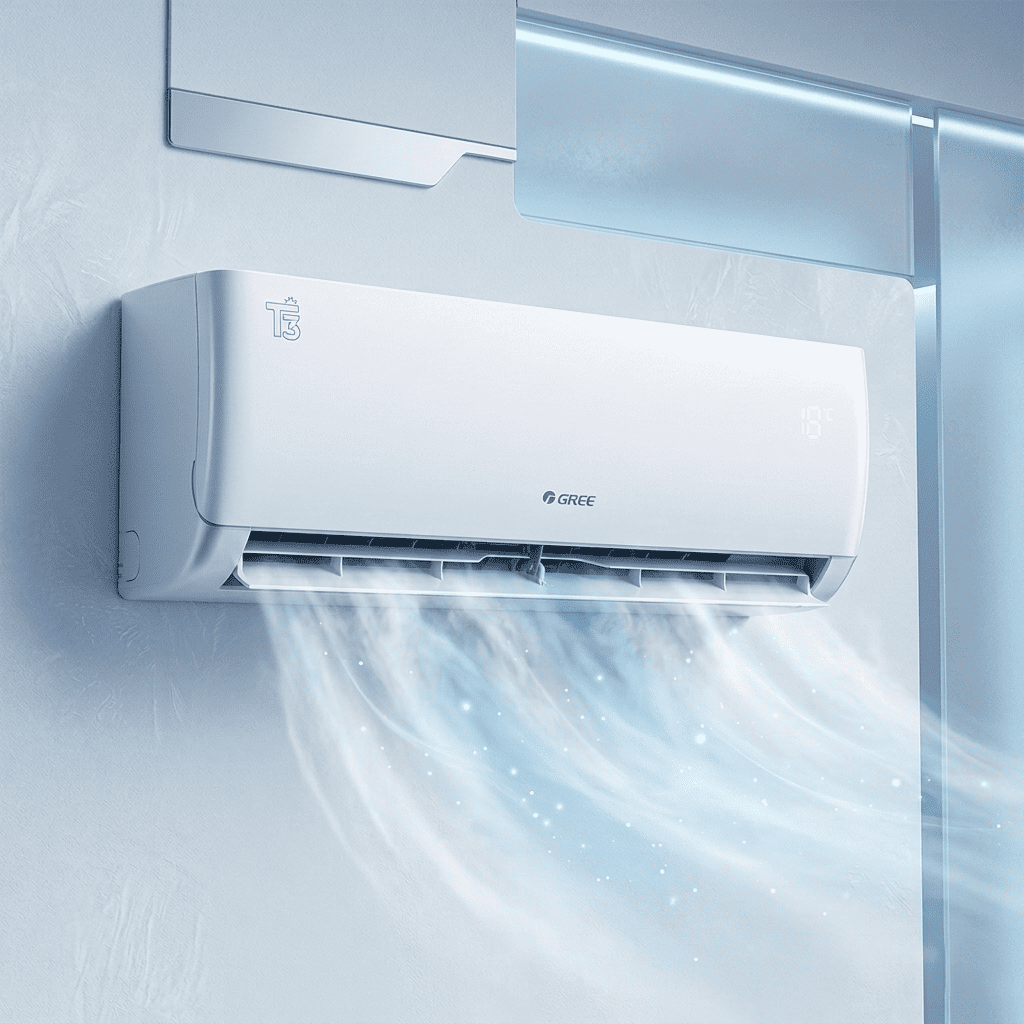 Gree AC Split Airy 1 Ton DC Inverter 12AITH21W-T3 - Airlix