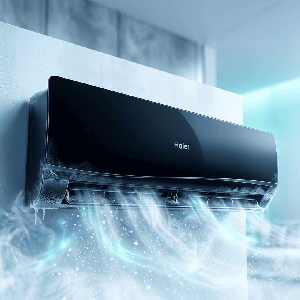 Haier AC Split Triple Inverter Flexis Series 1 Ton AC 13 HFC-Black - Airlix